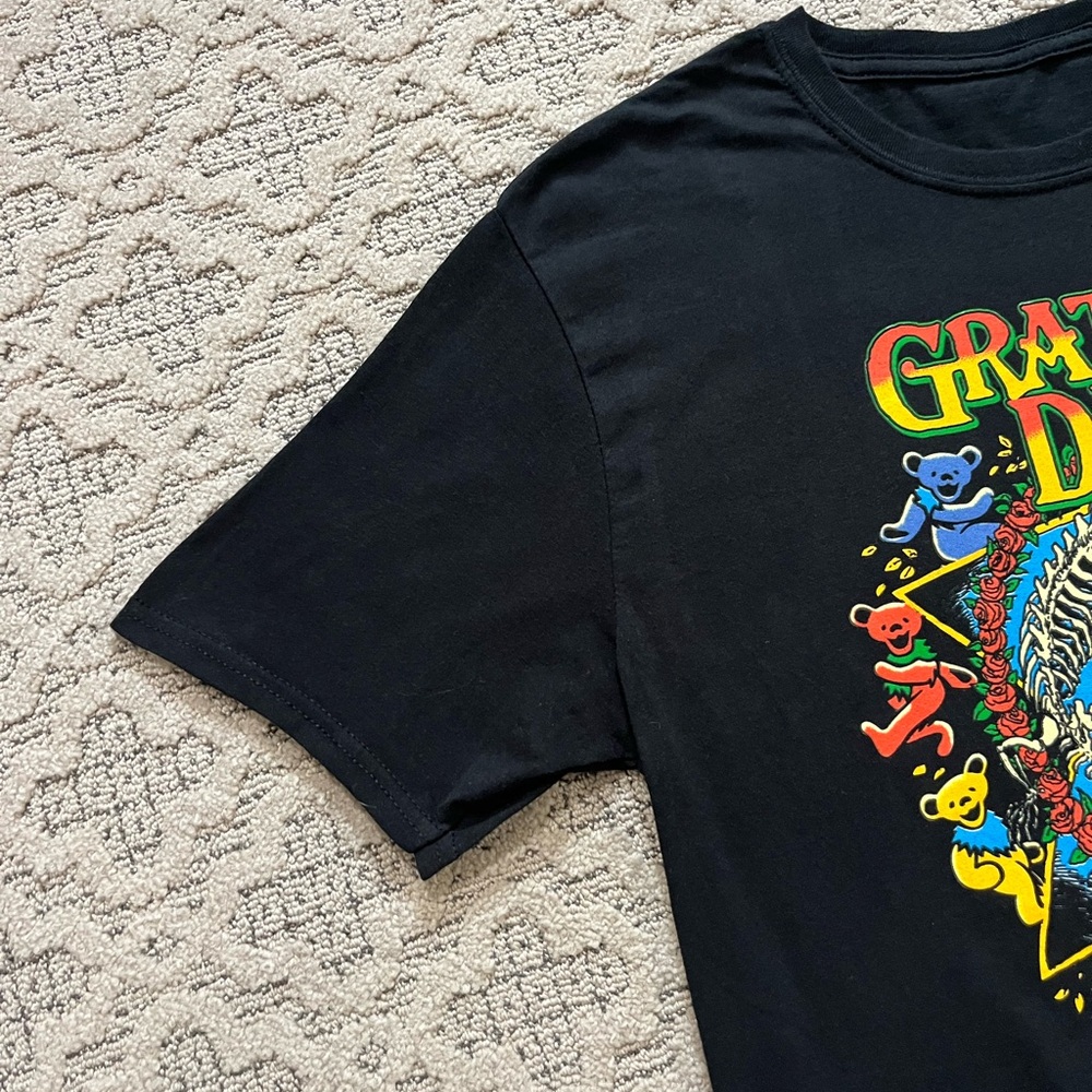 🐢 '18 Grateful Dead Band Uncle Sam Gator Tony Millionaire Art Ripple Junc. Tee - Picture 8 of 14